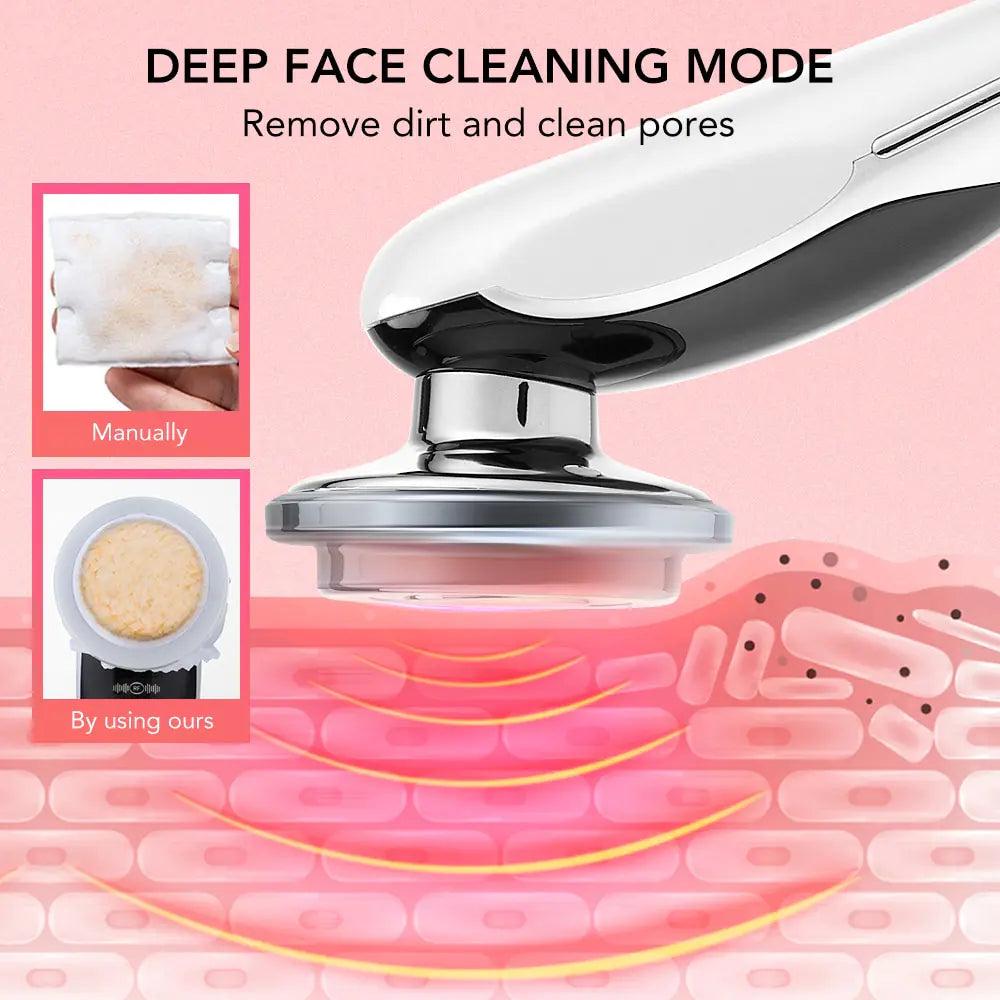 Glow & Cleanse LED Facial and Neck Massager