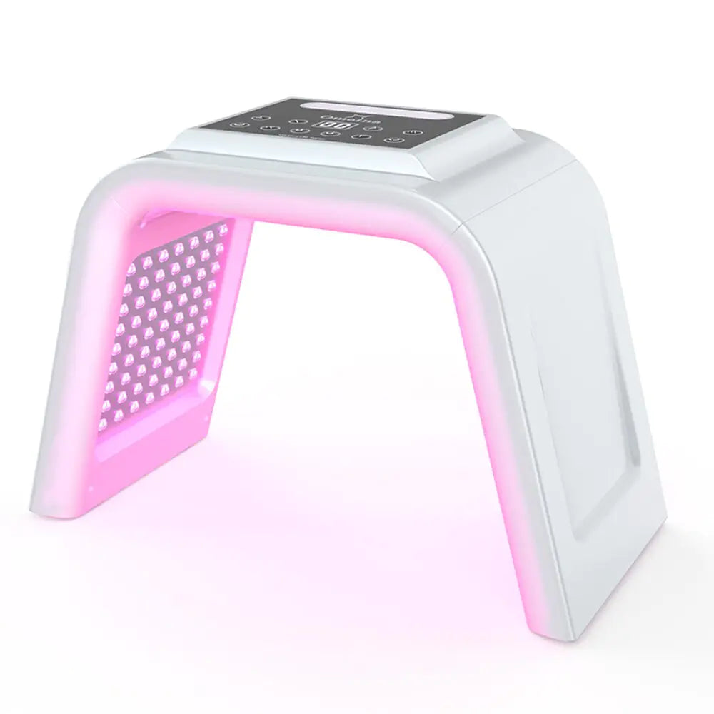 RadiantGlow 7-in-1 LED Facial Therapy System