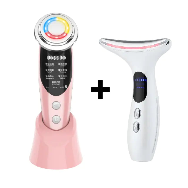 Glow & Cleanse LED Facial and Neck Massager