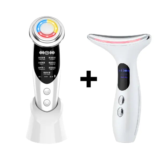 Glow & Cleanse LED Facial and Neck Massager
